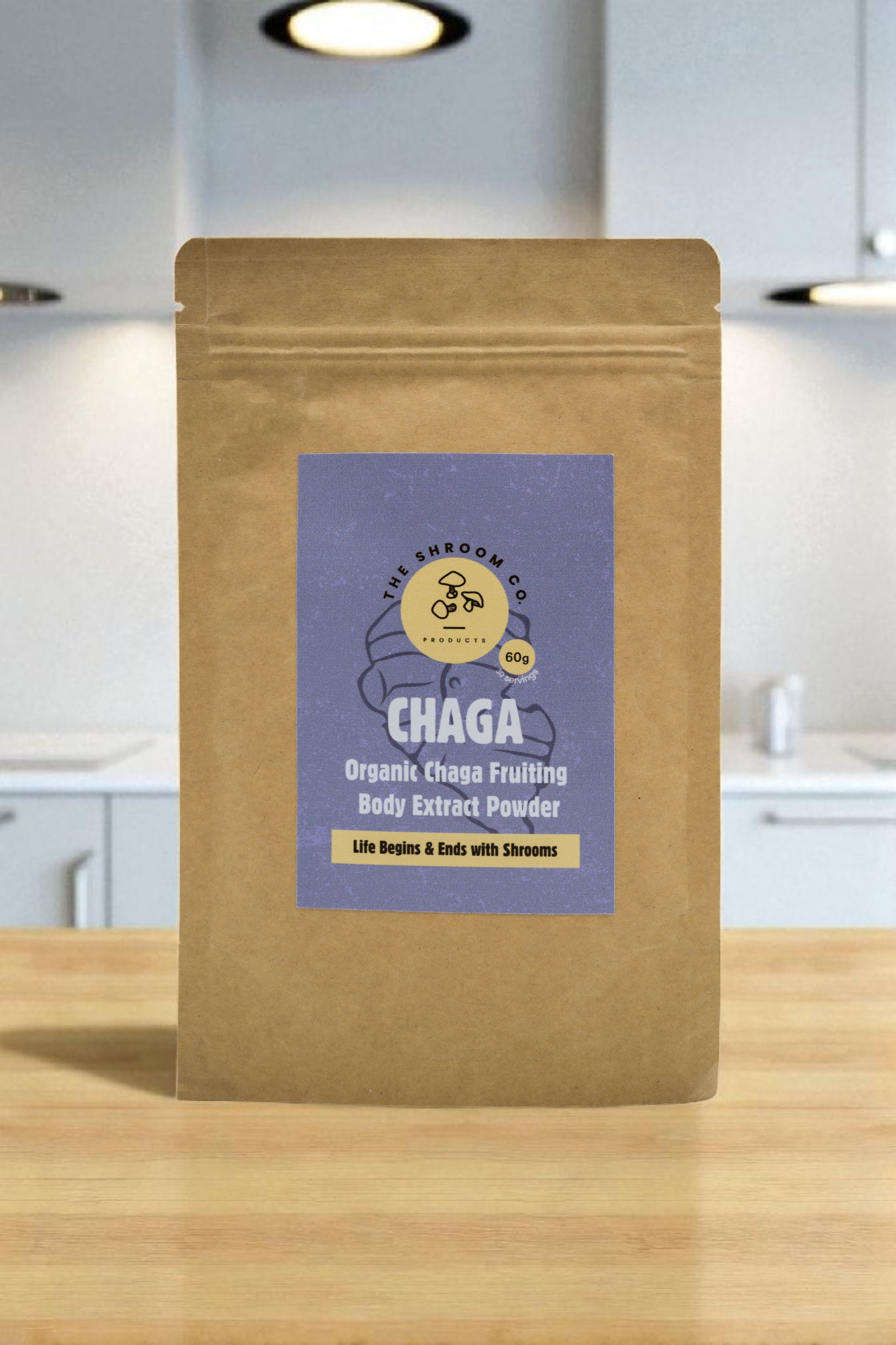 Organic Chaga Powder (60g)
