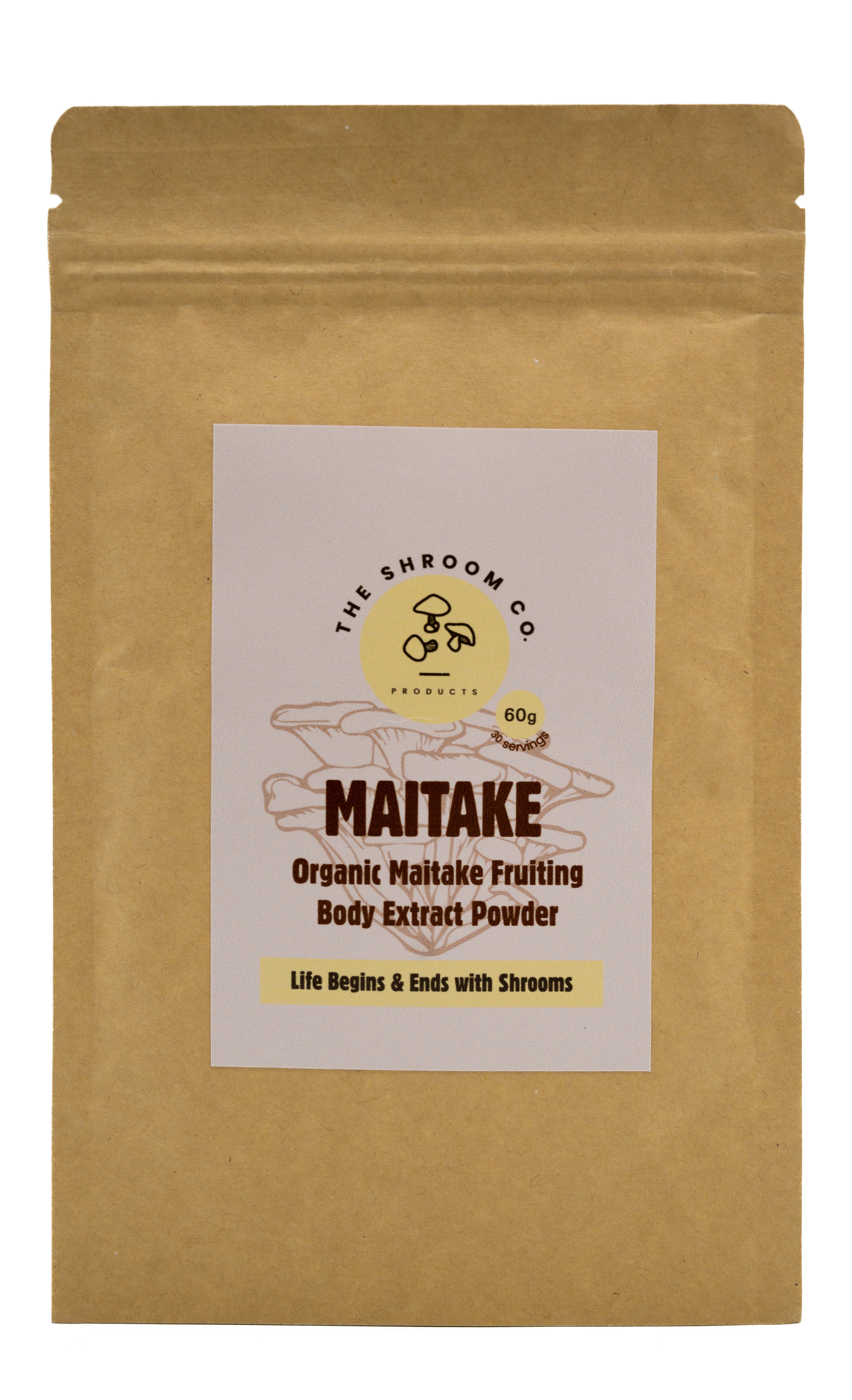 Organic Maitake Powder (60g) – The Shroom Co.